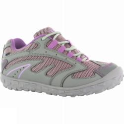 Hi-Tec Kids Meridian Low WP Shoe Steel Grey/Horizon/Orchid